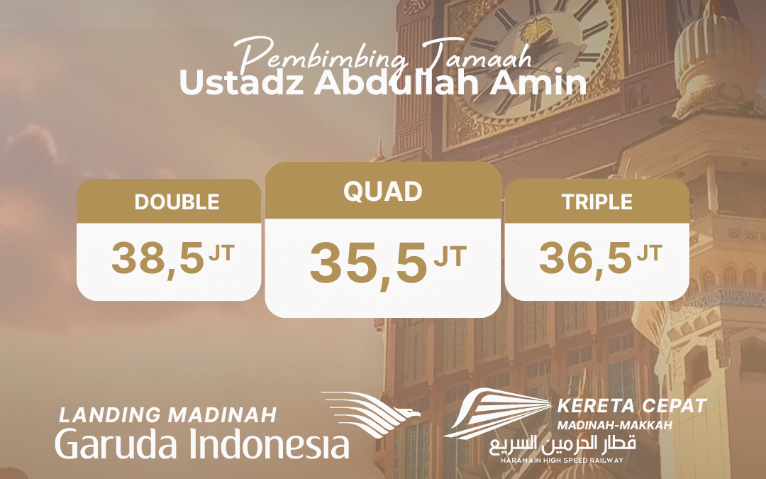 Umroh Juli 2025 bersama ustad khalid basalamah