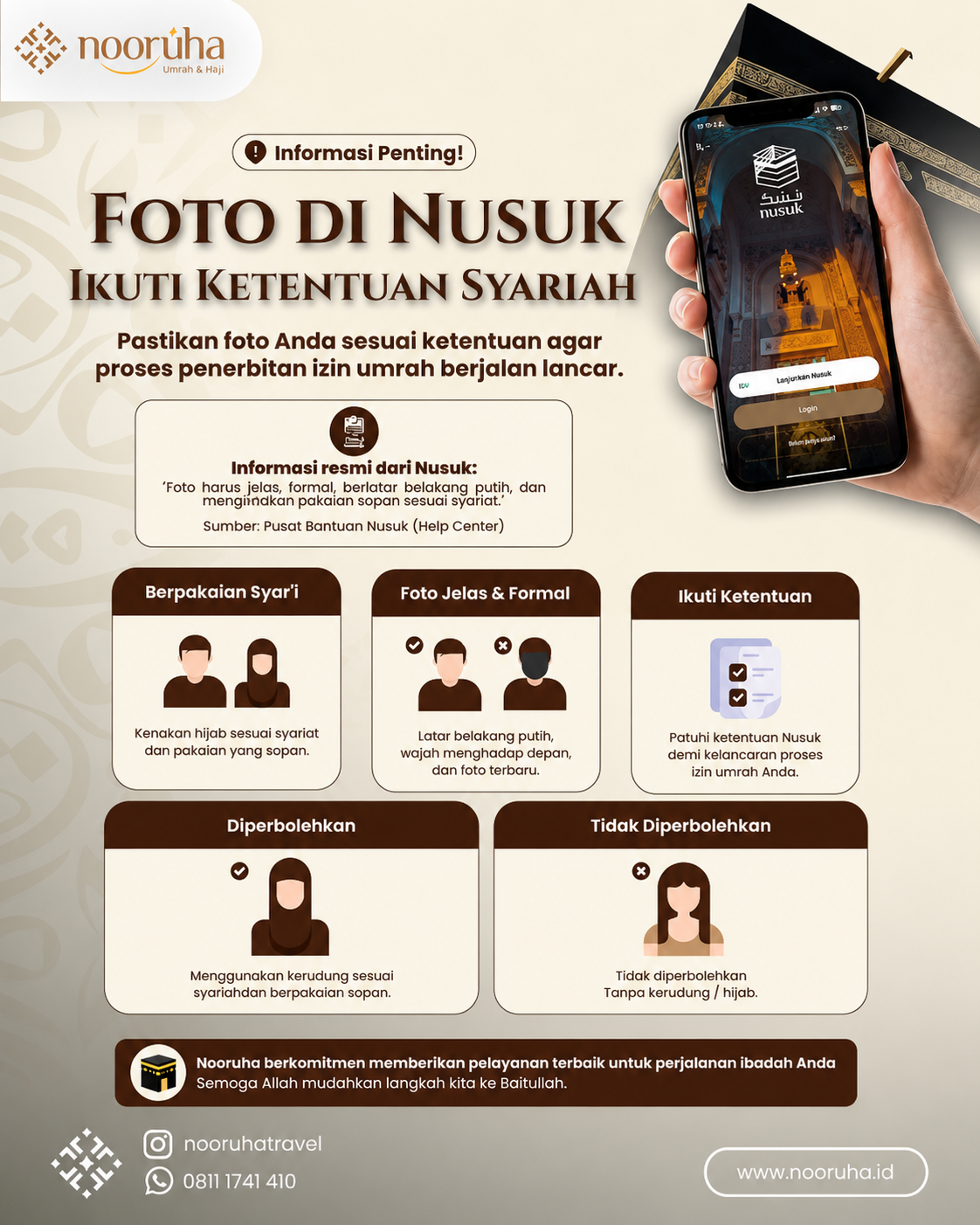 peraturan nusuk 2026 nooruha travel