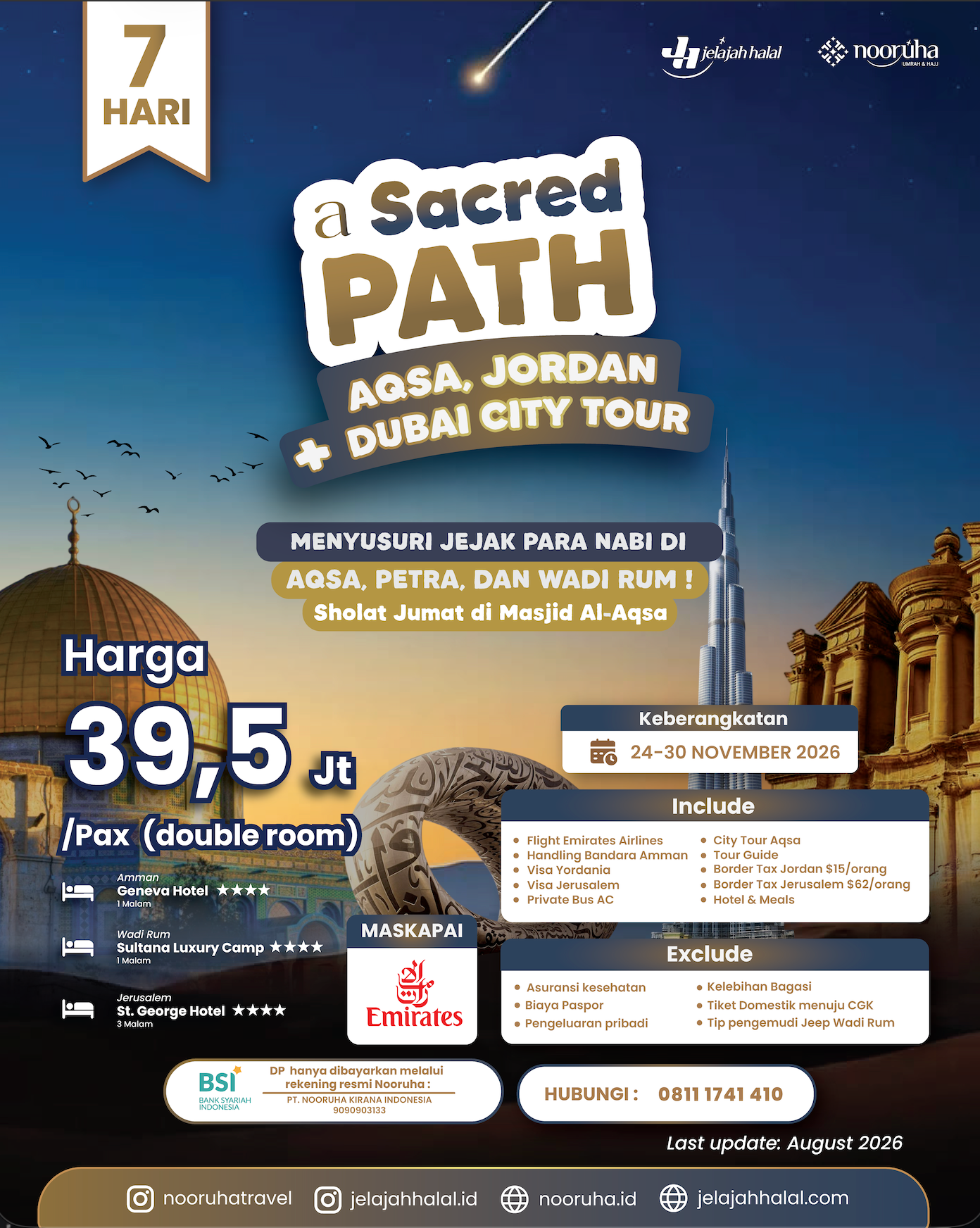 Perjalanan Suci Ke Aqsa